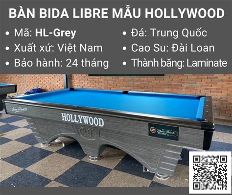 bàn bida hollywood bidatanphong|Bàn bida mẫu Hollywood HL.